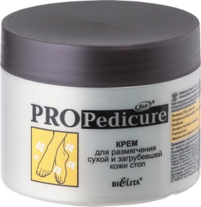 Фотография Белита PRO Pedicure • Крем для РАЗМЯГЧЕНИЯ сухой и загрубевшей кожи стоп • 300мл