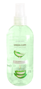 LIV DELANO GREEN CARE Мист для лица SOS-увлажнение с гелем Алоэ Вера, 200мл