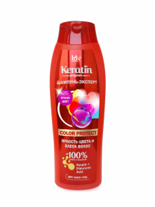 Iris KERATIN PROGRAM Шампунь-Эксперт COLOR PROTECT, 400мл