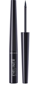 РЕЛУИ Подводка для глаз жидкая с фетровым аппликатором ЧЁРНАЯ, РБ-1420-22