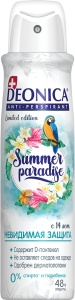 Фотография Deonica Дезодорант-антиперспирант • Спрей • Summer Paradise • 150 мл • арт. 11-090