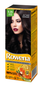 Фотография Acme-Color Крем-Краска для волос • Rowena •  Стойкая • Тон 5.35 • Горький Шоколад