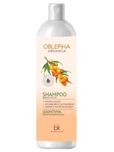 Фотография Белкосмекс Oblepiha Organica • ШАМПУНЬ против выпадения волос • 400г
