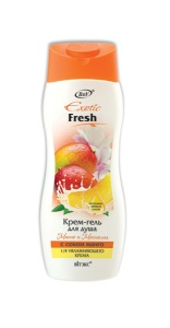Фотография Витекс EXOTIC • FRESH Крем-гель для душа МАНГО МАГНОЛИЯ 500мл, код 01 69