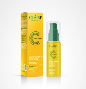 Фотография  CLAIRE C-VIT PRO Крем-Эмульсия для лица GLOW THERAPY, 50мл