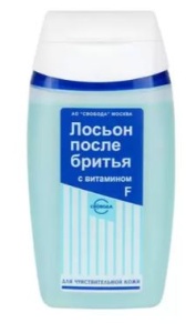 Фотография Свобода косметика Лосьон после бритья Svoboda • с витамином F флакон • 150мл • арт.1144246
