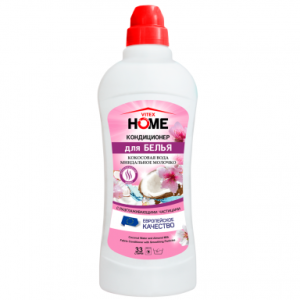 VITEX HOME КОНДИЦИОНЕР для белья КОКОС.ВОДА & МИНДАЛЬНОЕ МОЛОЧКО, 1000мл  код 02 13