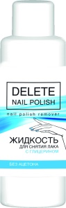 Фотография Romax Жидкость для снятия лака • Delete с глицерином • 100мл