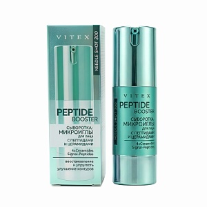 Фотография  ВИТЭКС NEEDLE SHOT Сыворотка-микроиглы для лица PEPTIDE BOOSTER, 30 мл