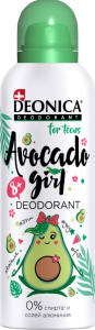 ДЕОНИКА дезодорант 125 мл FOR TEENS детский Avocado Girl