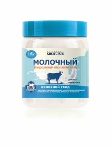 Фотография Iris Кондиционер-ополаскиватель • Молочный • Milk Line • 500мл.