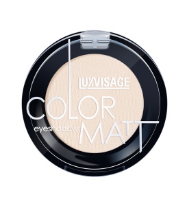Фотография LuxVisage Тени для век • Компактные • Тон 11 Ivory • Color Matt • 1.5гр • арт.К823