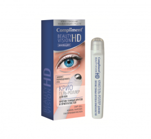 Фотография Compliment Beauty Vision HD КРИО Гель-роллер для век против темных кругов и припухлостей 11мл • арт.878062