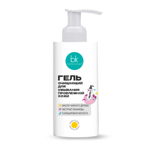 Фотография Белкосмекс Гель очищающий для умывания • Проблемной Кожи • Teen Clean • 140г