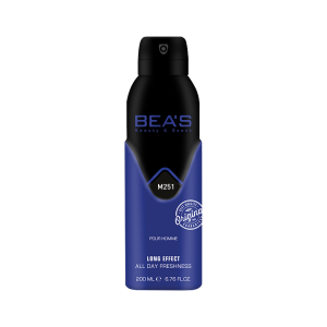 BEAS M251 Парфюмированный дезодорант Carolina Herrera Bad Boy For Men 200мл