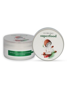 Фотография Liv Delano SUPERFOOD • Баттер для тела Экстрапитательный КОКОС и ЛИЧИ • 240г
