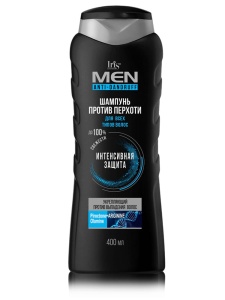 Фотография Iris Шампунь против перхоти • Укрепляющий • Men • 400мл