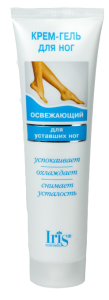 Фотография Iris Крем-гель для ног ОСВЕЖАЮЩИЙ для уставших ног • 100мл