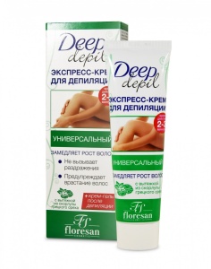 Флоресан Deep Depil УНИВЕРСАЛЬНЫЙ крем-экспресс для депиляции, 100мл/12шт, арт.Ф-122n