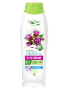 Фотография Iris Herbal Care • Шампунь-кондиционер • Мицеллярный "Репейный" • 400мл