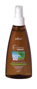 БЕЛИТА СОЛЯРИС МАСЛО-Спрей для безопасного загара (SPF 15) 150мл