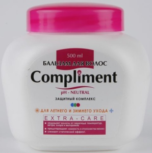 Compliment Бальзам для летнего и зимнего ухода EXTRA-CARE 500 мл/12 шт., арт.6224