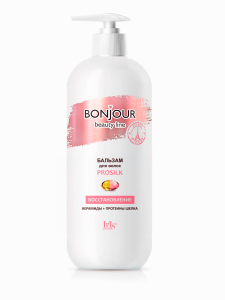 Iris BONJOUR Beauty Line Бальзам восстановление волос PROSILK, 500 мл