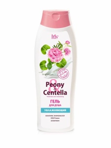 Фотография Iris Гель • Для душа • Увлажняющий • Peony & Centella • 400мл