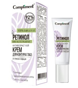 Фотография Compliment Ретинол Крем для контура глаз • Антивозрастной • 25мл • арт.914889