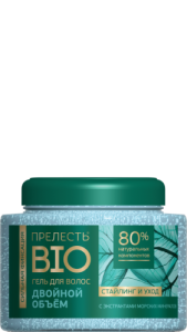 Прелесть Гель для волос • BIO Объем и сила • Морские Минералы • Моделирование прически • Сильной фиксации • 250мл Фотография Прелесть Гель для волос • BIO Объем и сила • Морские Минералы • Моделирование прически • Сильной фиксации • 250мл