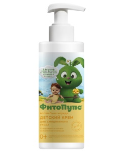 Фотография  Фитокосметик Фито Пупс Детский Крем для ежедневного ухода "Волшебная Череда", 150мл Арт.8668 