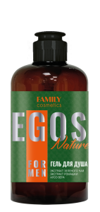 FAMILY COSMETICS EGOS for men Гель для душа NATURE, 470мл арт.EGOS-23