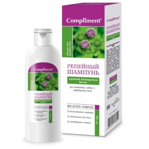 Compliment Репейная серия Шампунь Репейный против выпадения волос 200 мл/15 шт, арт.796029