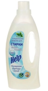 Фотография HELP Средство для стирки Белого • 1000мл • арт.7-0332