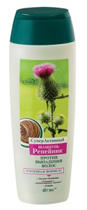 Фотография Витекс СуперАктивный Шампунь РЕПЕЙНИК против выпадения волос 400мл, код 08 17