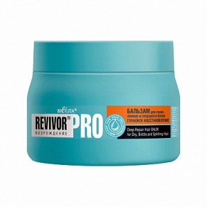 Фотография Белита Revivor®Pro • БАЛЬЗАМ для сухих, ломких и секущихся волос "ГЛУБОКОЕ ВОССТАНОВЛЕНИЕ" • 300мл