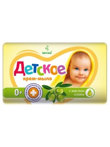 ВЕСНА Мыло Детское с маслом Оливы, 90г, 6 шт.арт.6102