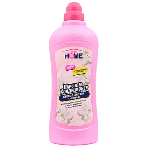 Фотография  VITEX HOME КОНДИЦИОНЕР для белья БЕЛЫЕ ЦВЕТЫ & САНДАЛ, 1000 мл