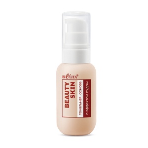 Фотография  БЕЛИТА Beauty Skin Тональная основа с эффектом пудры, тон 01 Light, 40 мл