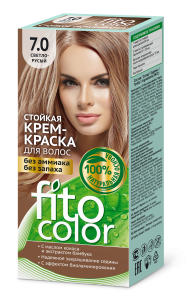 Фотография Фитокосметик Стойкая Крем-Краска для волос  • Fitocolor •  тон Светло-русый 115мл • арт.4841