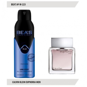 BEAS M223 Парфюмированный дезодорант Euphoria For Man 200мл