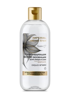 Фотография  Белита-М IMPERIAL Orchid Stem BIOME-Эссенция Тонизирующая для лица и шеи AQUA SHIELD, 200 г