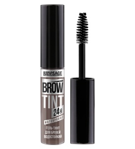 Фотография LuxVisage Гель-Тинт для бровей водостойкий • тон 104 • TAUPE GREY BROW TINT  24H • 5г • арт.К4111