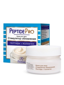Флоресан Peptide PRO Крем для лица НОЧНОЙ Стимулятор обновления Пептиды+Коллаген, 75мл арт.Ф-383