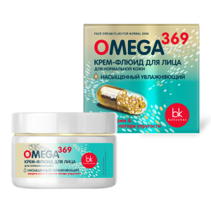 Фотография  BELKOSMEX OMEGA 369 Крем-флюид для лица для нормальной кожи, 48г