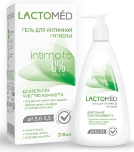 Фотография Лактомед Гель для интимной гигиены • Длительное чувство комфорта • 200мл