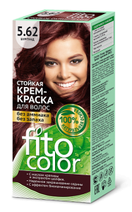 Фотография Фитокосметик Стойкая Крем-Краска для волос  • Fitocolor •  тон Бургунд 115мл • арт.4828
