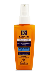 Фотография Флоресан Keratin-Complex • БАЛЬЗАМ-ФЛЮИД "Запечатывающий уход", 100мл • арт.Ф-583 **