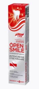 ВЕСНА OPEN SMILE Профилактическая Зубная паста Интенсивное Отбеливание, 100г арт.8118