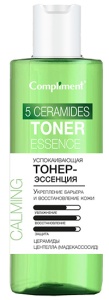 Фотография  Compliment Тонер-Эссенция УСПОКАИВАЮЩАЯ 5 CERAMIDES для лица, 150мл арт.919340
